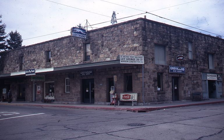 Greyhound depot, 1967